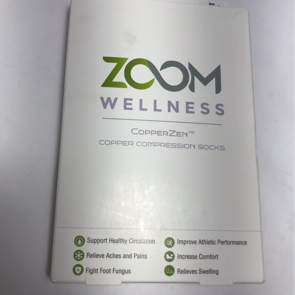 Zoom Wellness CopperZen Compression Socks L/XL - Picture 4 of 10
